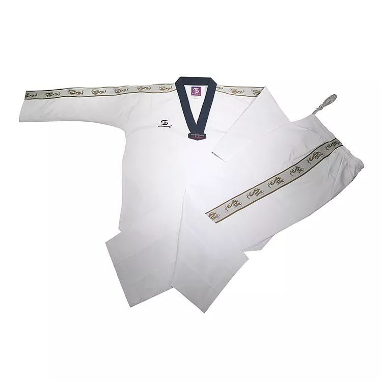 Taekwondo-Uniform mit Streifen